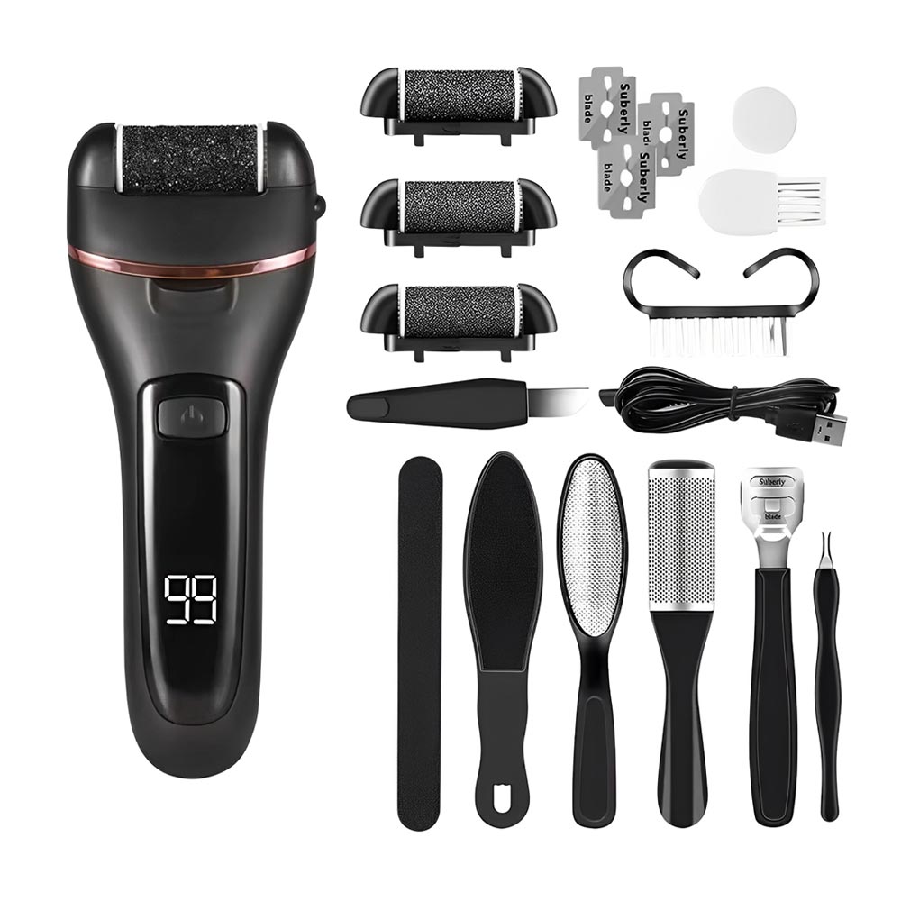 Râpe électrique professionnelle pour pieds