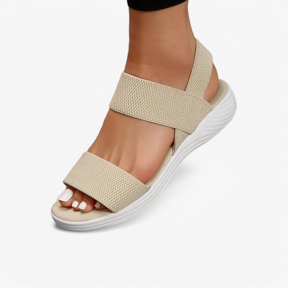 Sandales orthopediques en tissu pour femmes