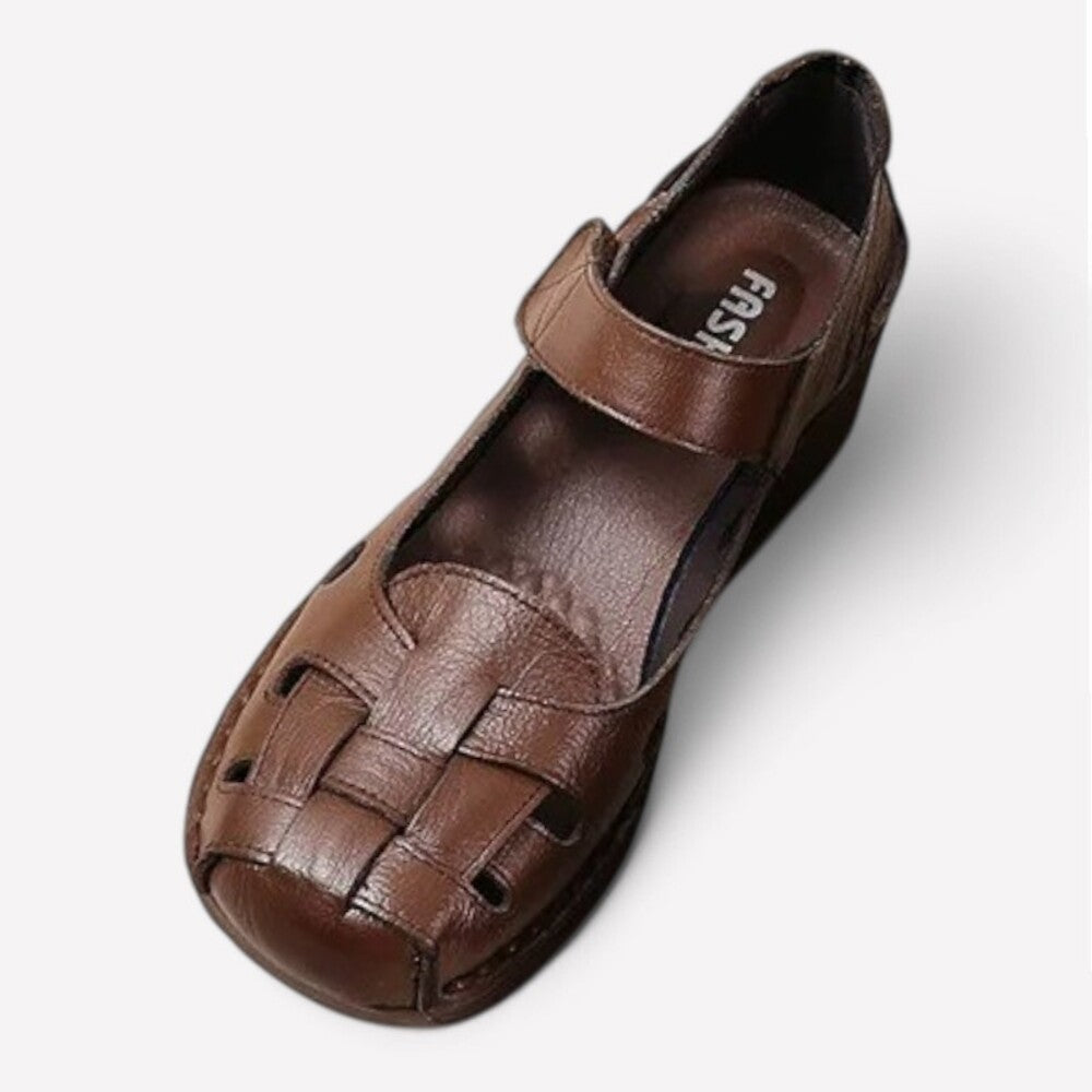 Sandales marrons femmes