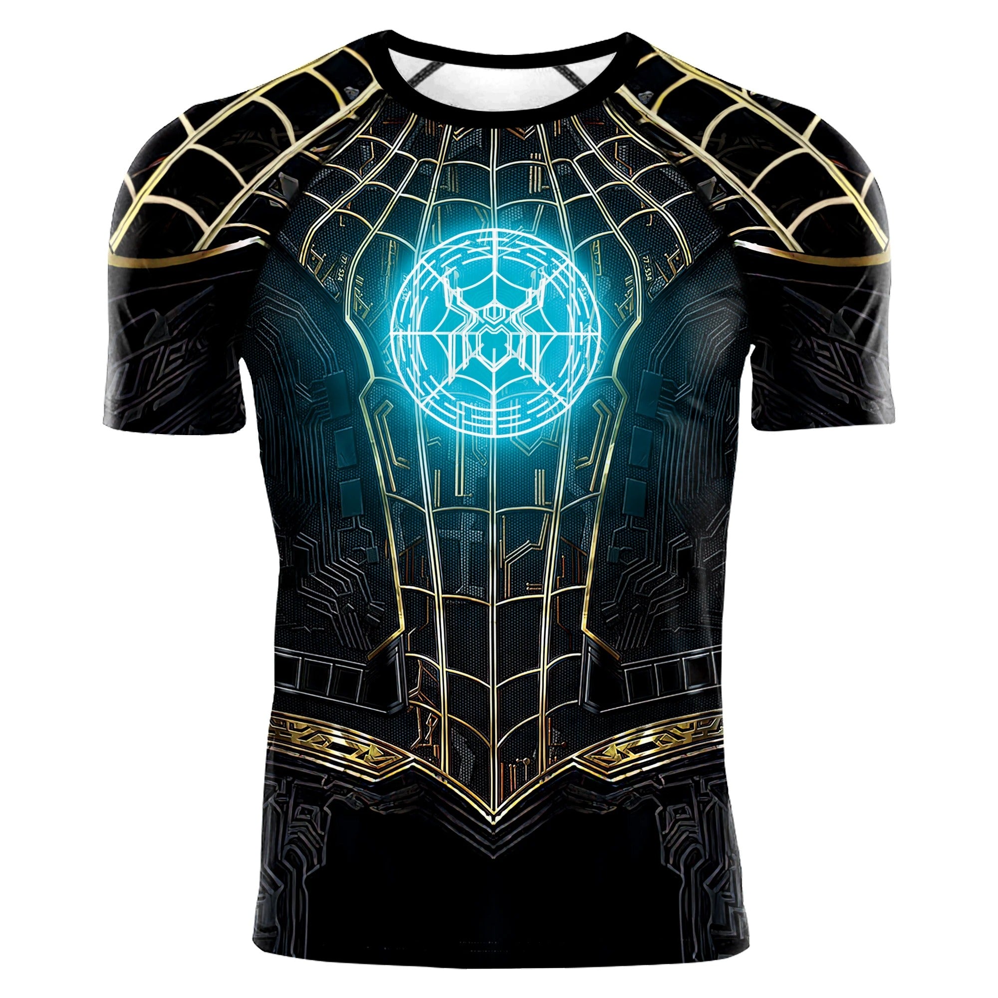 T shirt spiderman compression