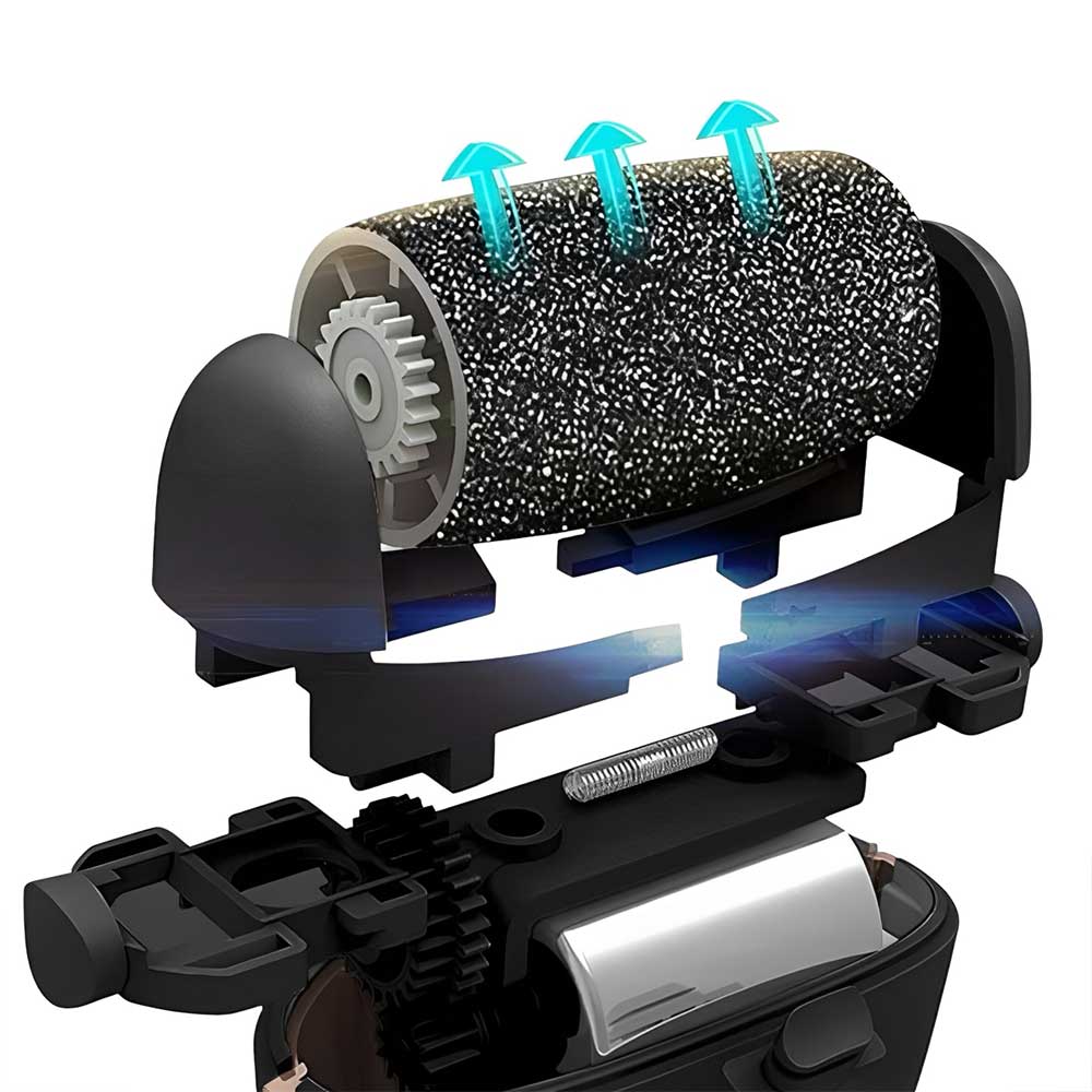 Râpe électrique professionnelle pour pieds