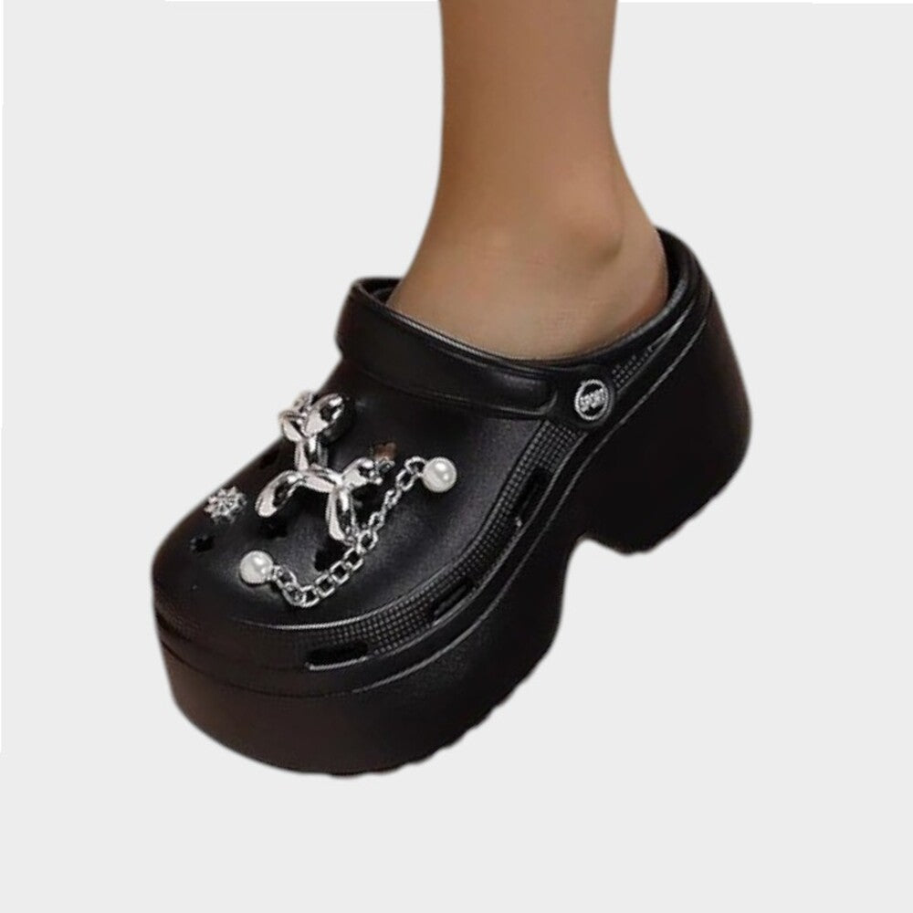 Customizable crocs-style flip-flops