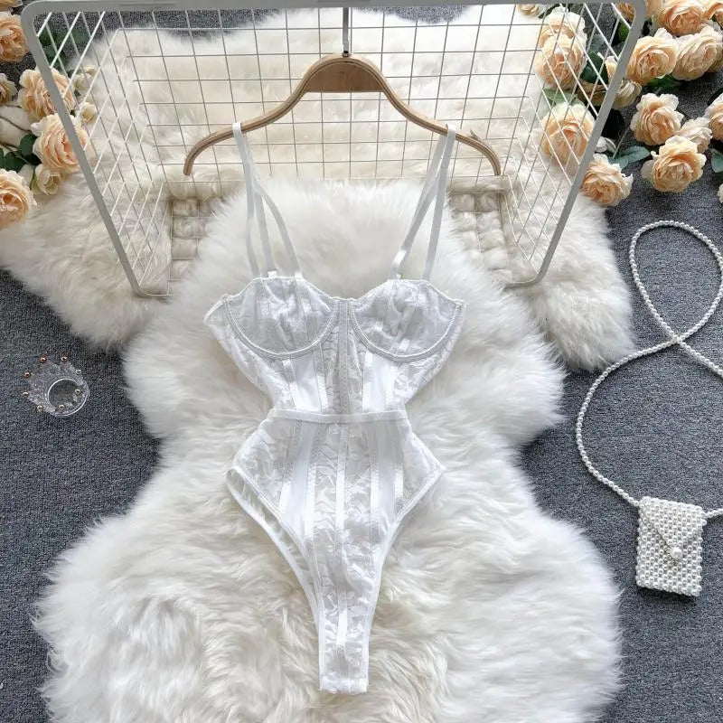 Body bleu femme