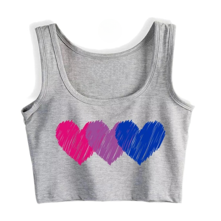 Body cache coeur femme