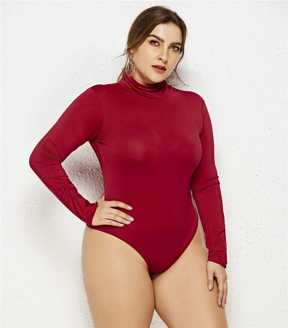 Body col roulé femme