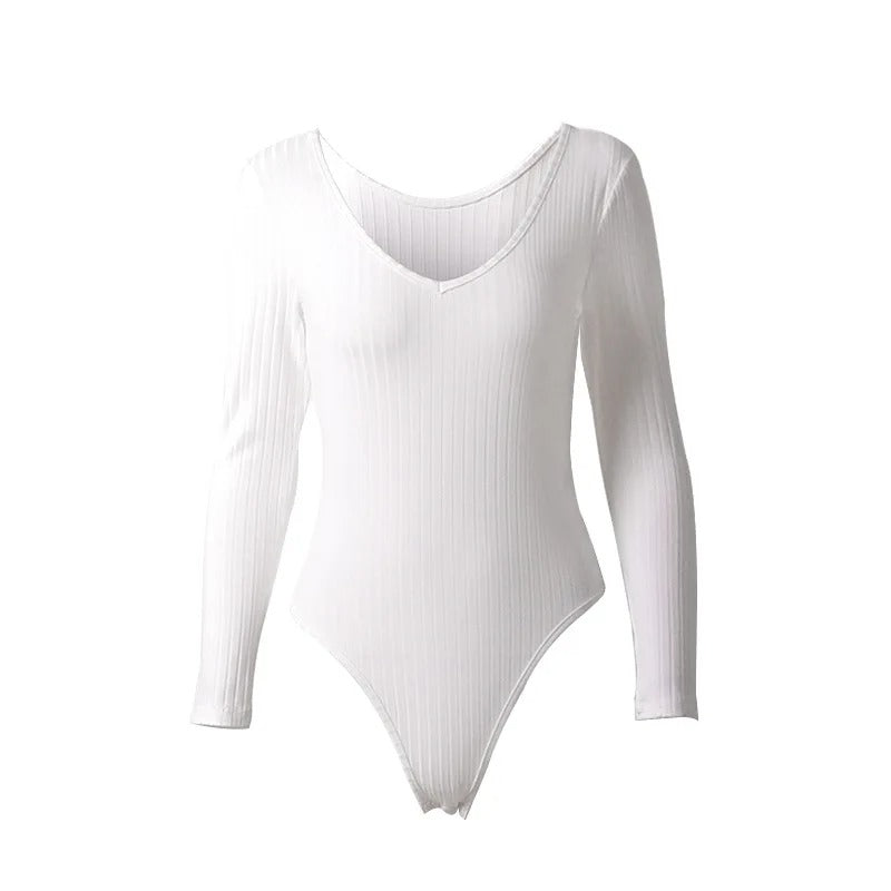 Body cotelé femme