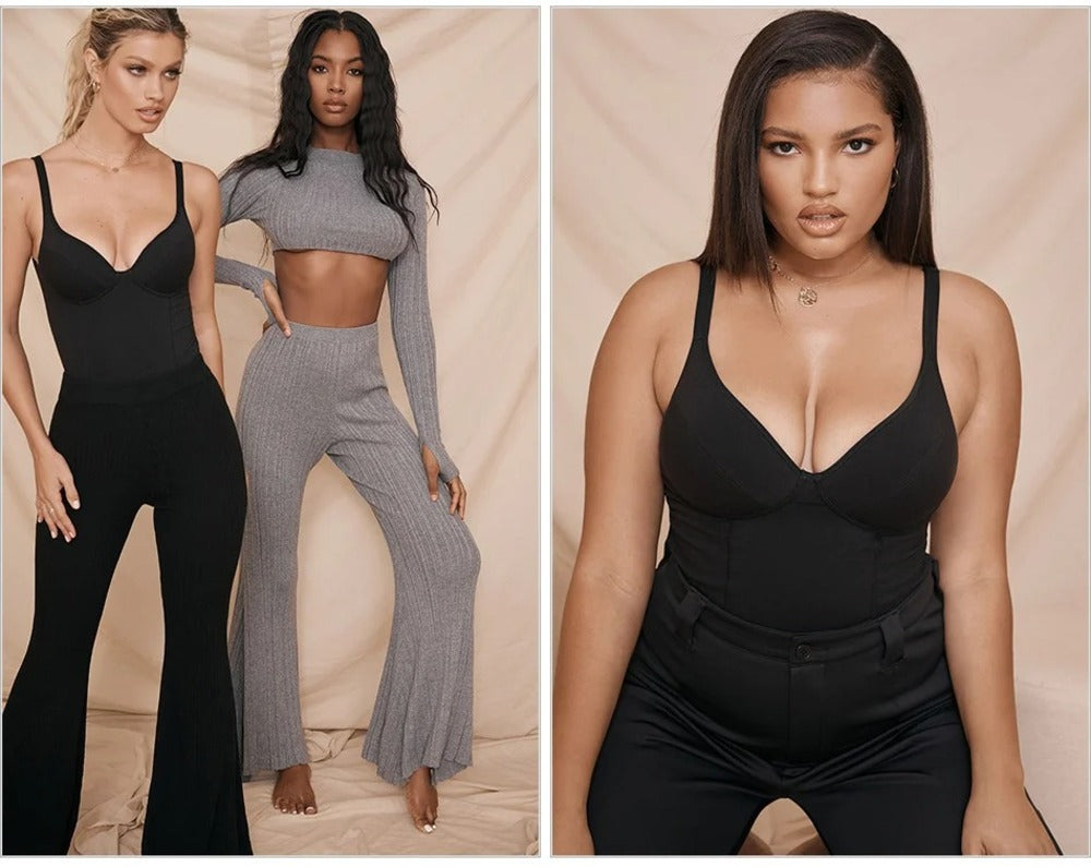 Body femme laine