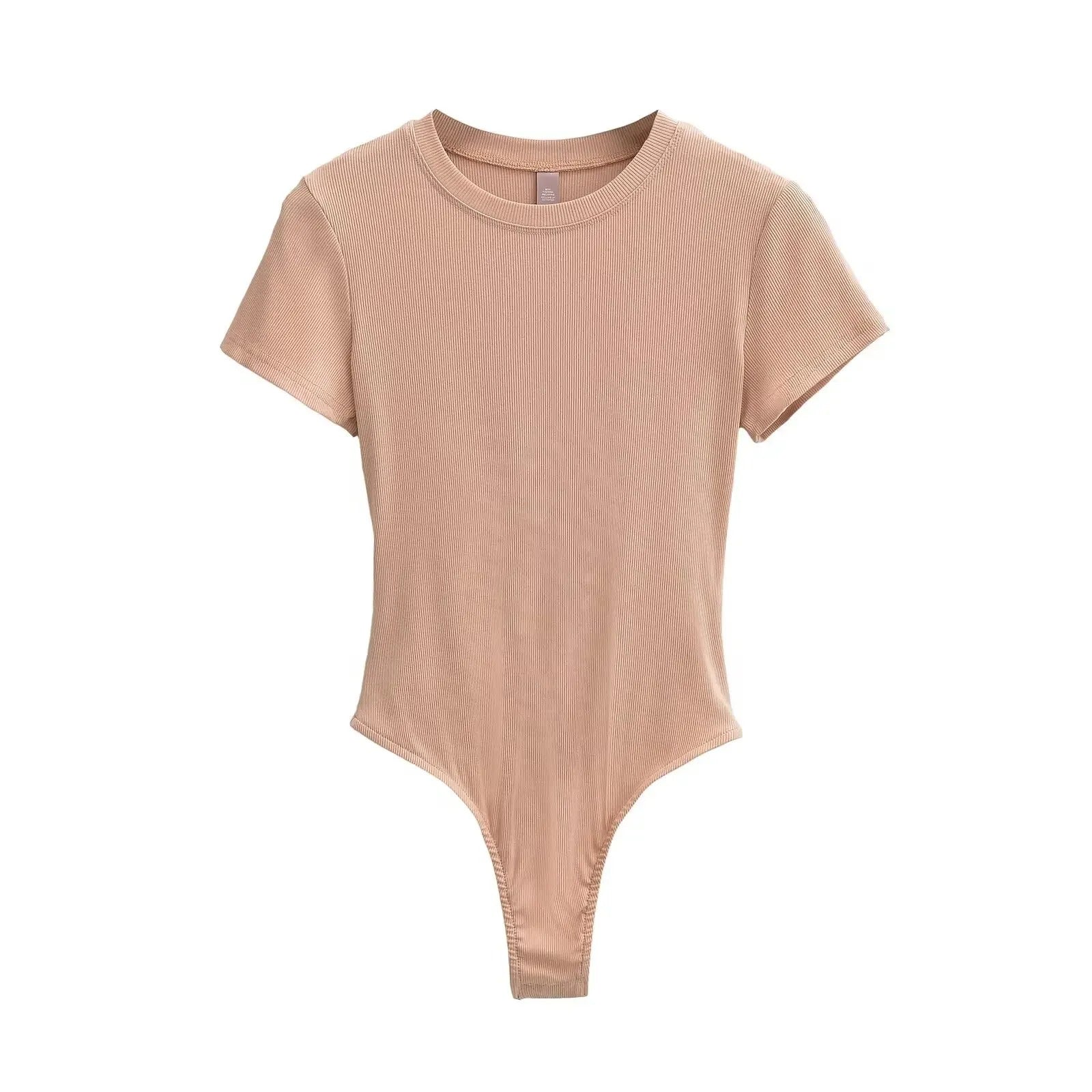 Body femme manche courte