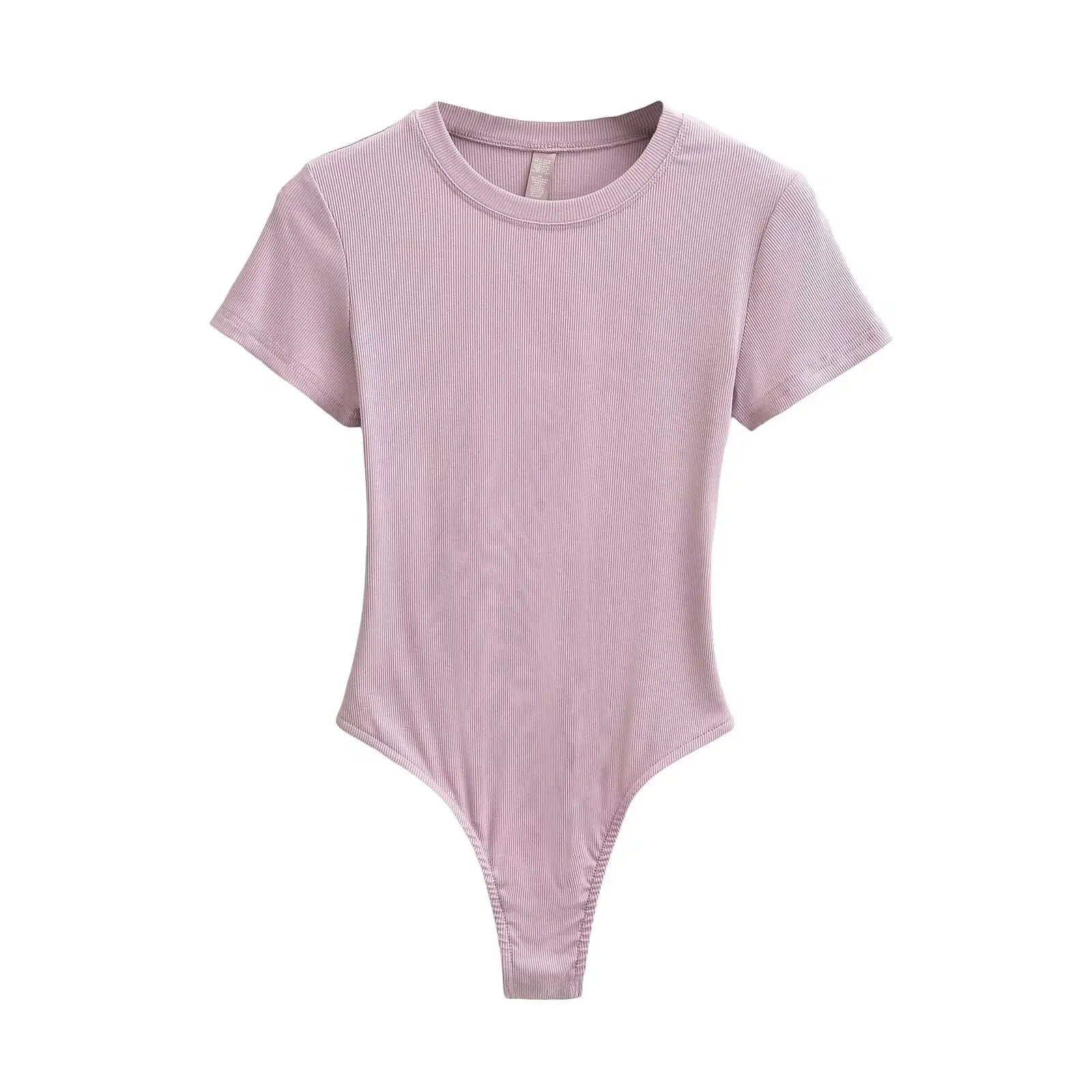 Body femme manche courte