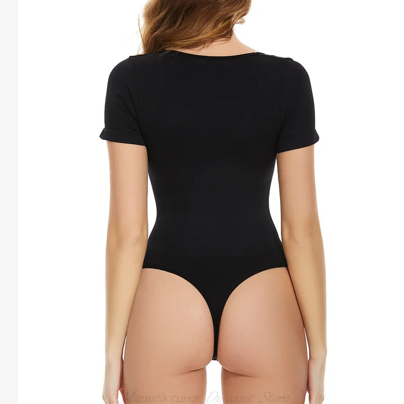 Body manche courte femme