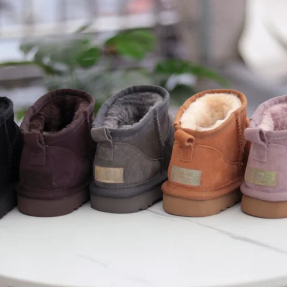 Bottines Fourrées Femme – Chaudes, Imperméables & Antidérapantes