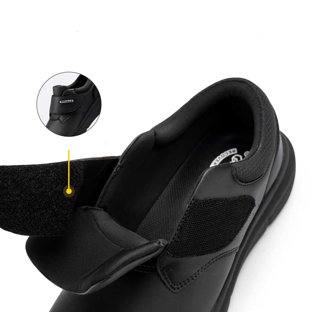 Chaussures pieds sensibles hallux valgus homme
