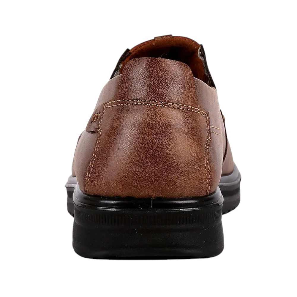 Mocassin en cuir