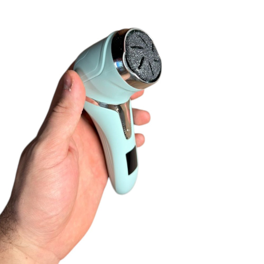 Râpe électrique pour les pieds – tête rotative