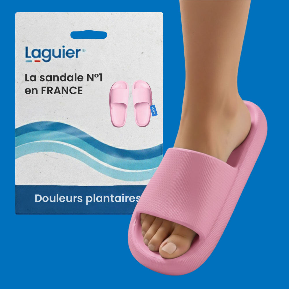 Sandales orthopédiques pour soulagement de la voûte plantaire