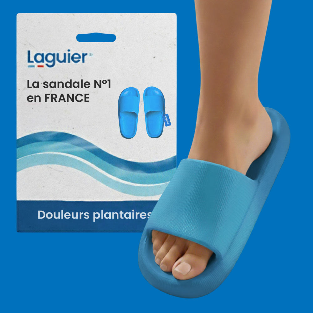 Sandales orthopédiques pour soulagement de la voûte plantaire