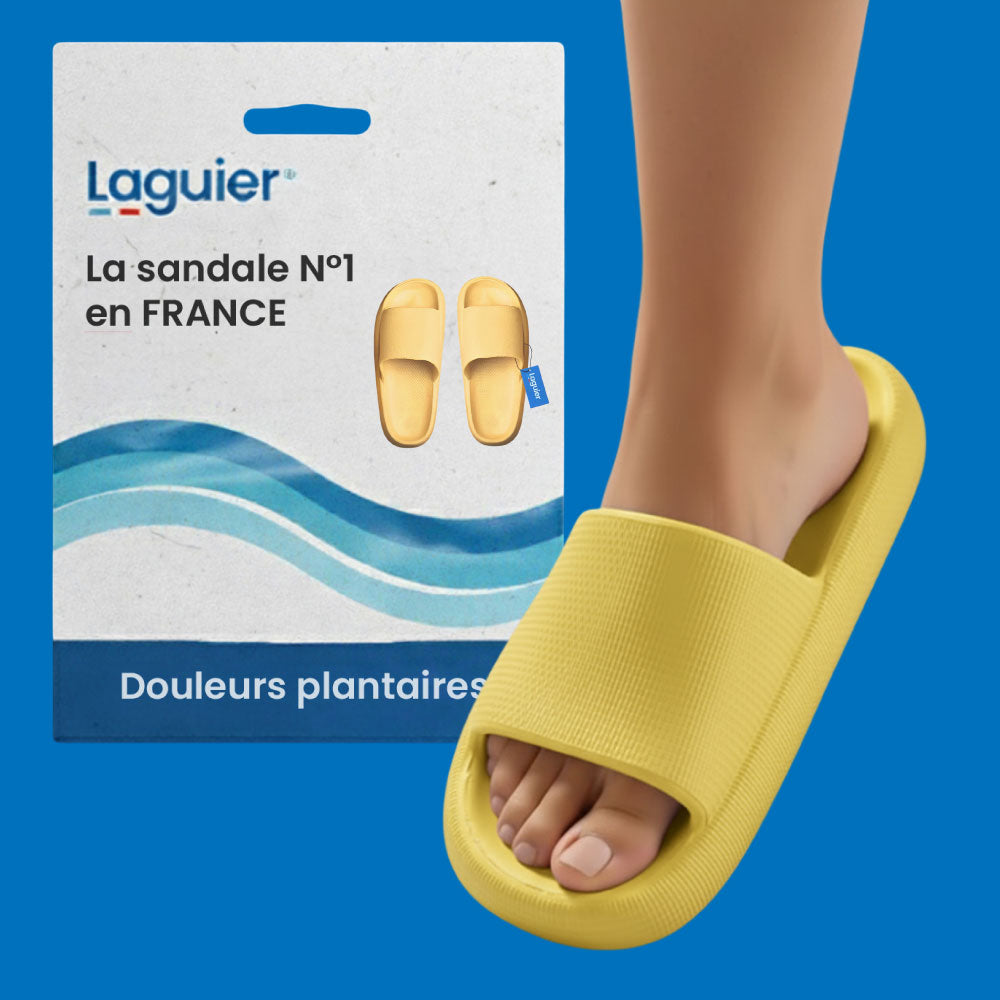 Sandales orthopédiques pour soulagement de la voûte plantaire