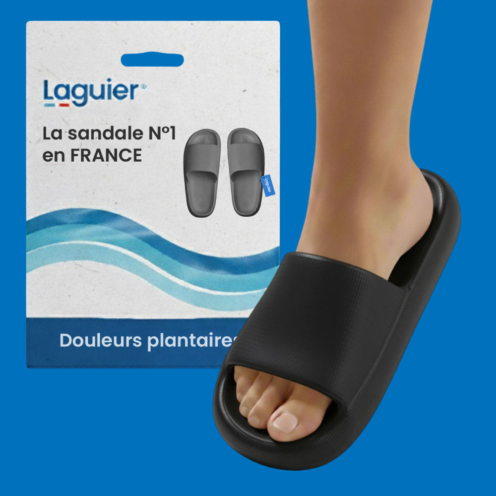 Sandales orthopédiques pour soulagement de la voûte plantaire