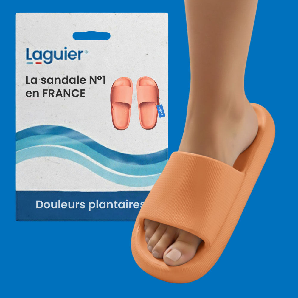 Sandales orthopédiques pour soulagement de la voûte plantaire