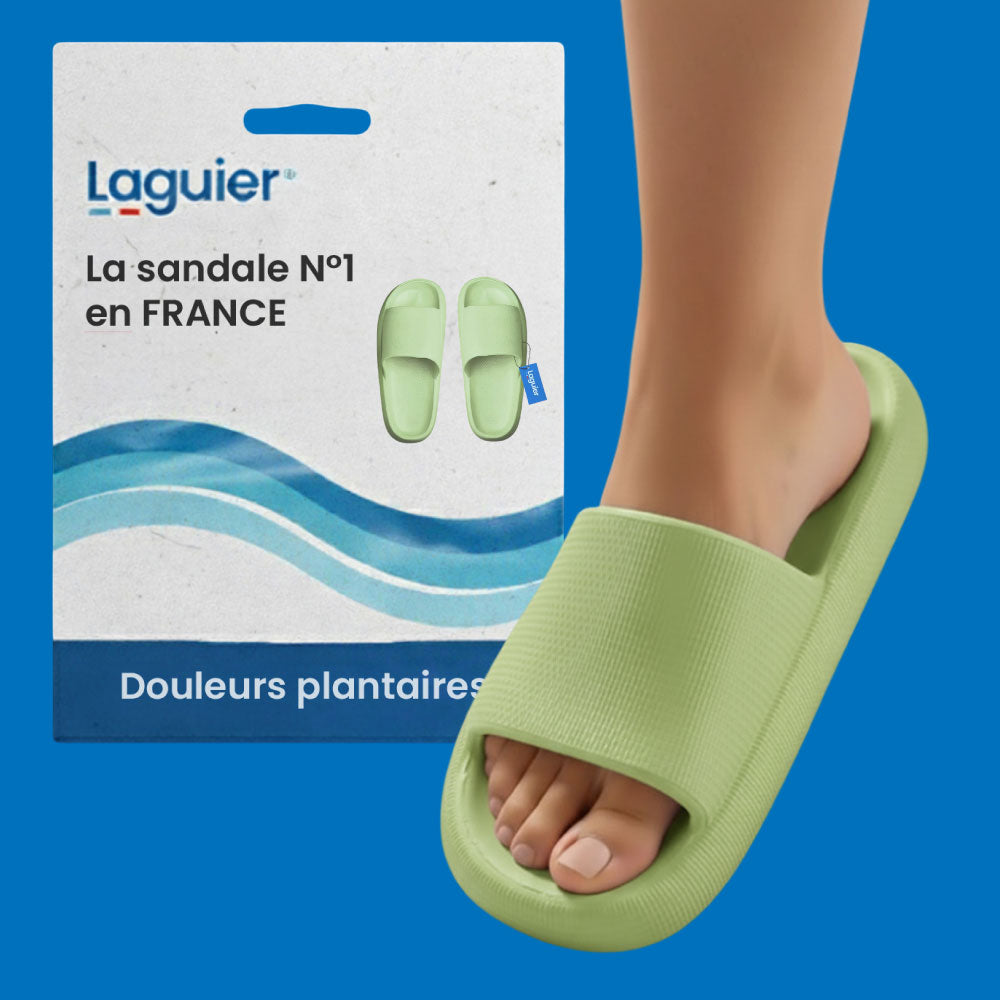 Sandales orthopédiques pour soulagement de la voûte plantaire