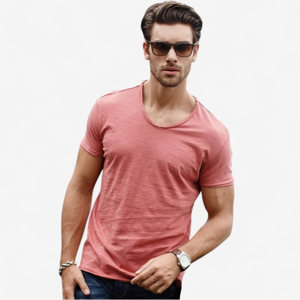 Men's tight-fitting t-shirt