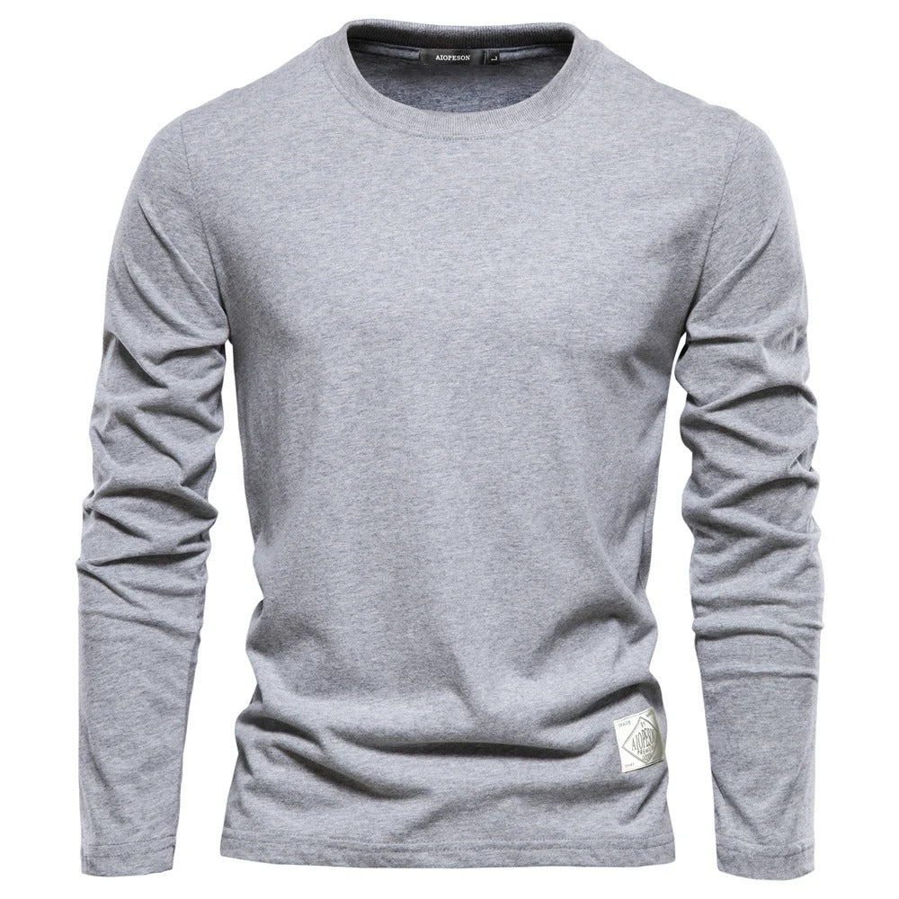 Long sleeve fitted t-shirt