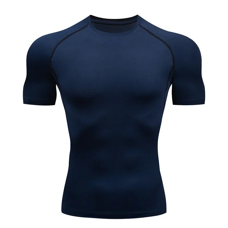 Black fitted t-shirt