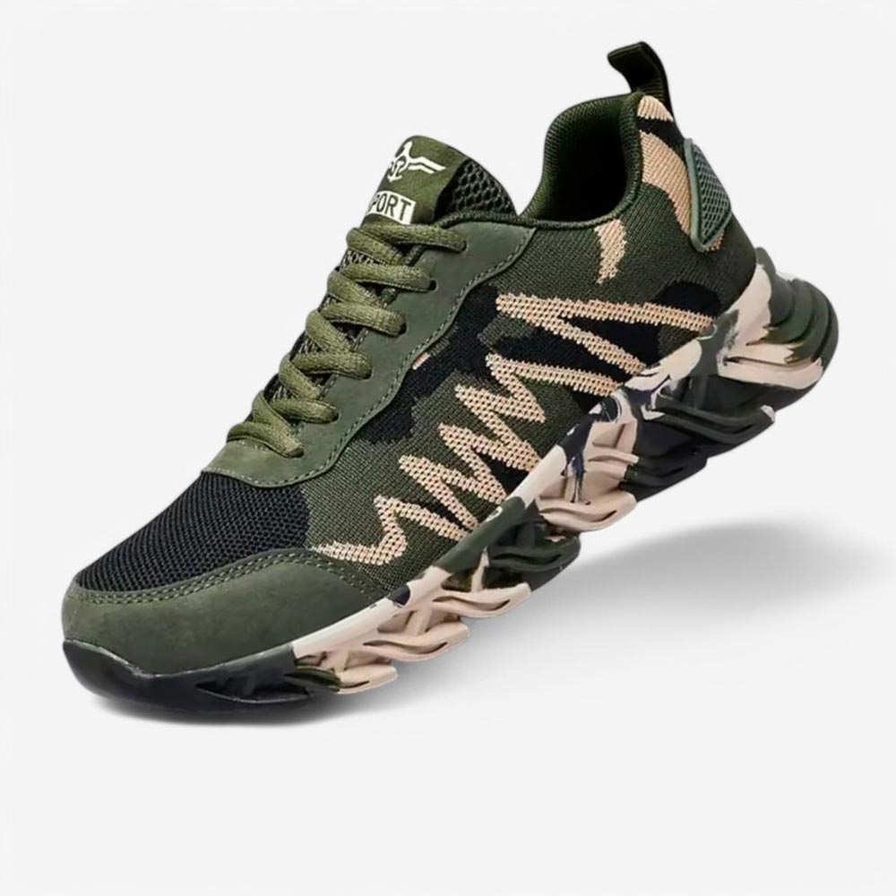 Basket homme camouflage