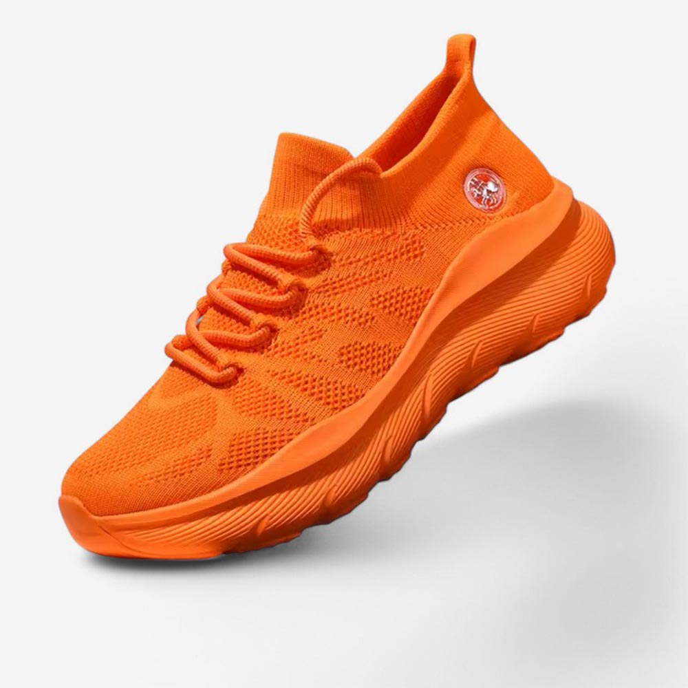 Basket homme orange