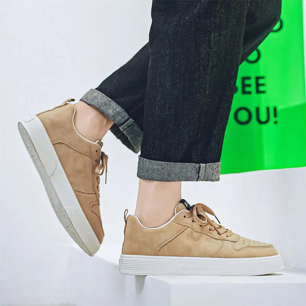 Basket nubuck femme