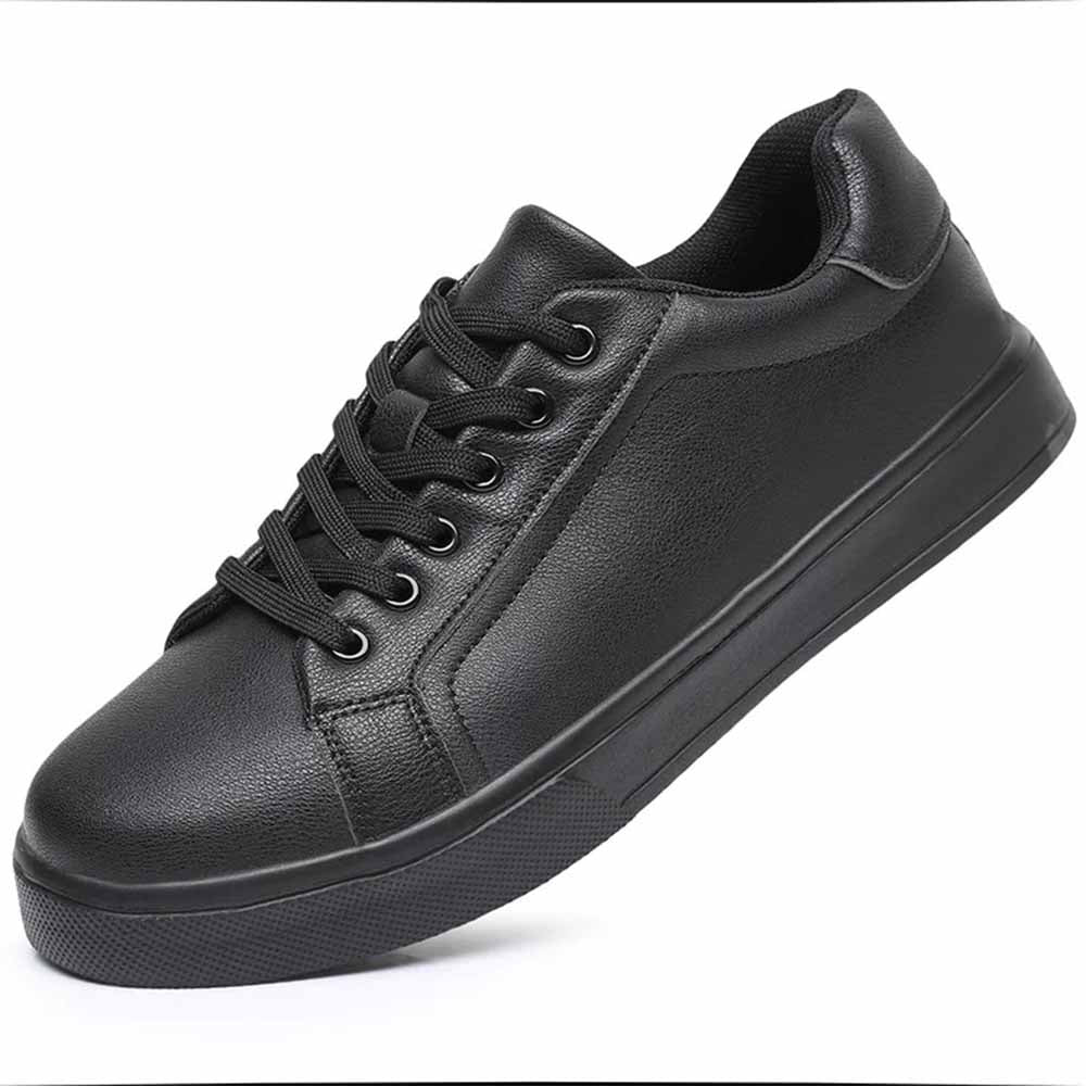 Basket homme cuir noir