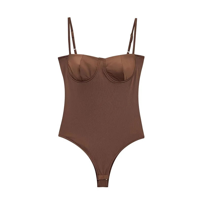 Body femme satin