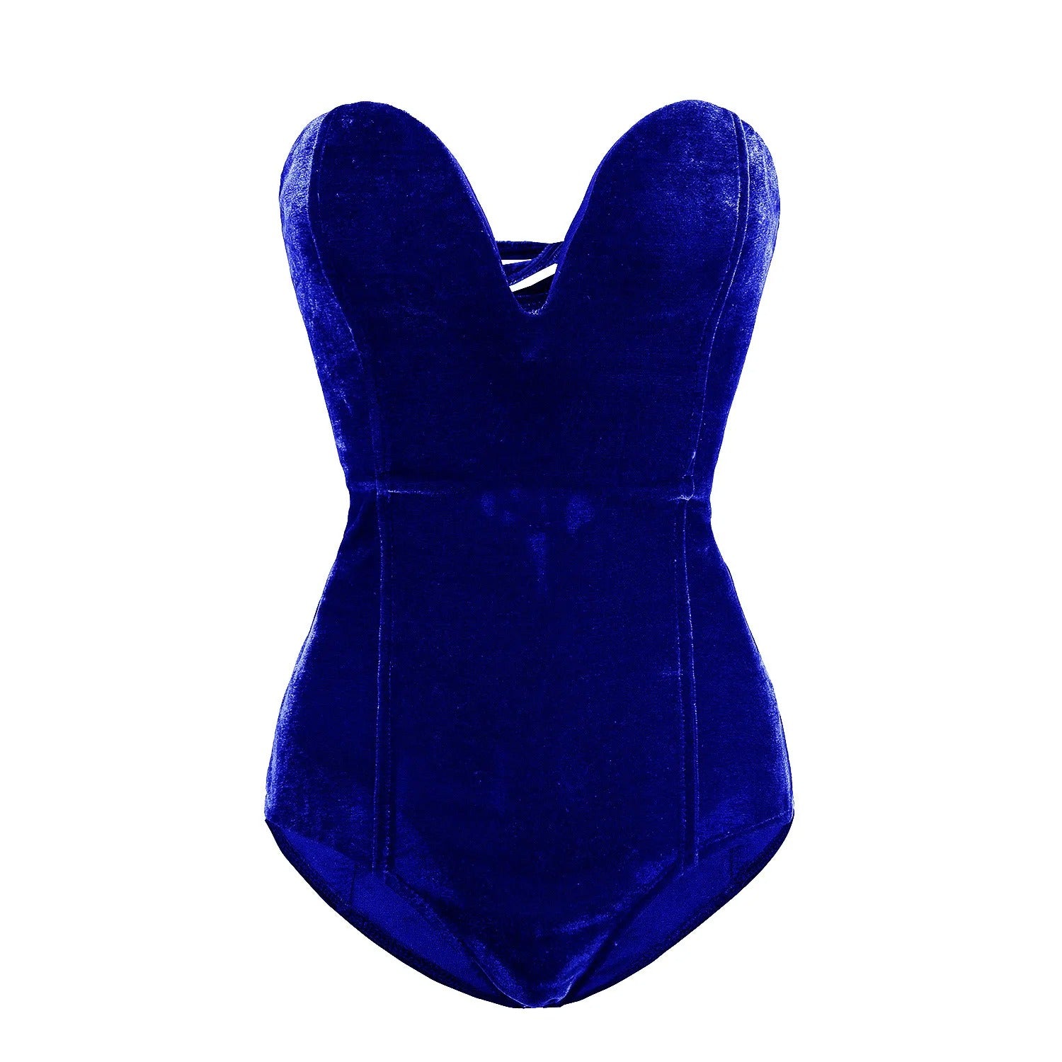 Body velours femme
