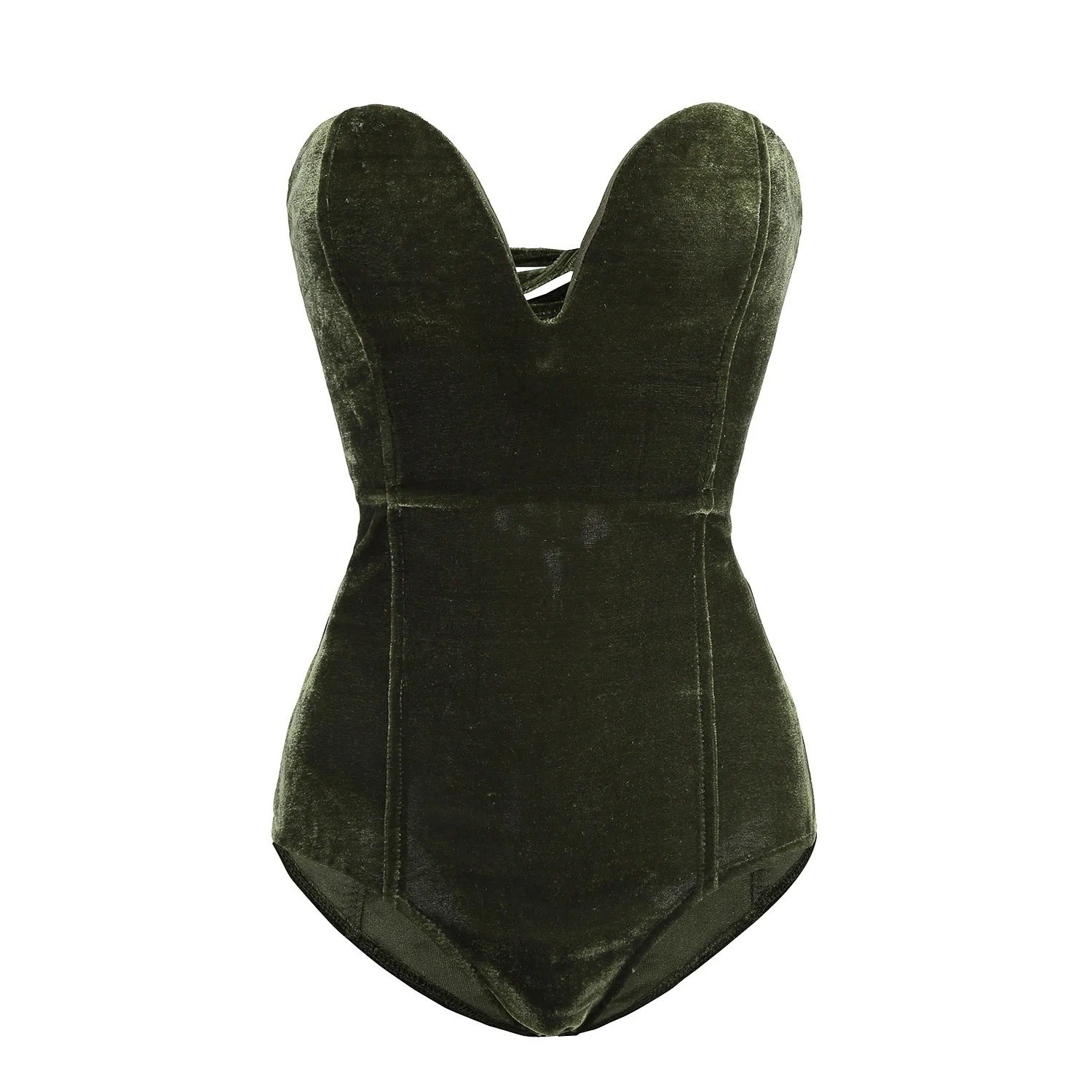 Body velours femme