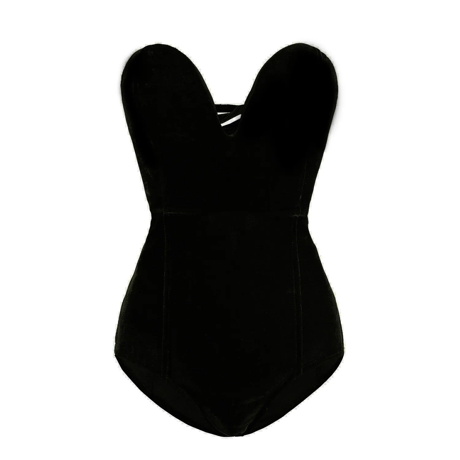 Body velours femme