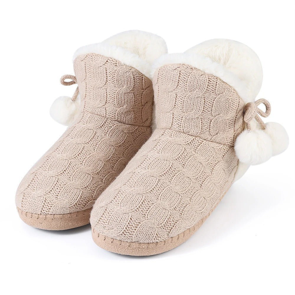 Bottes pantoufles femme