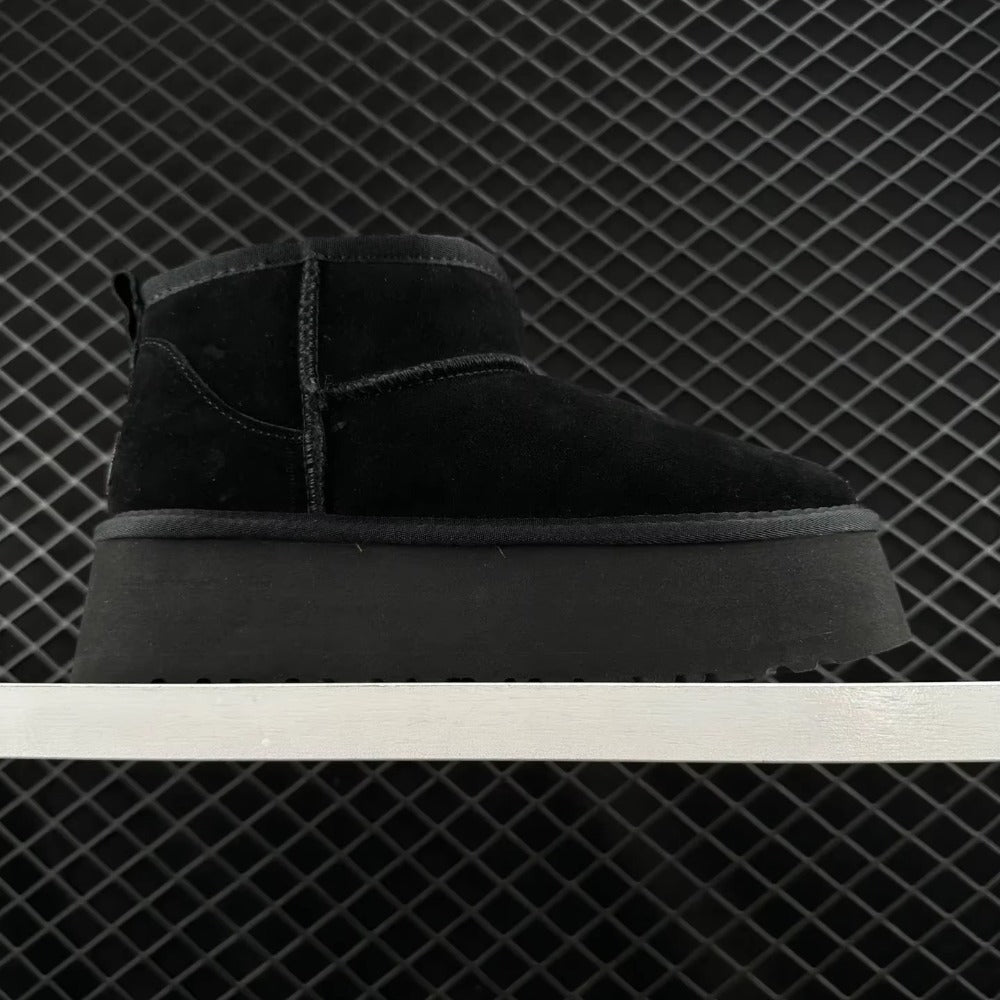 Bottines Fourrées Femme – Semelle Épaisse & Confort Hiver