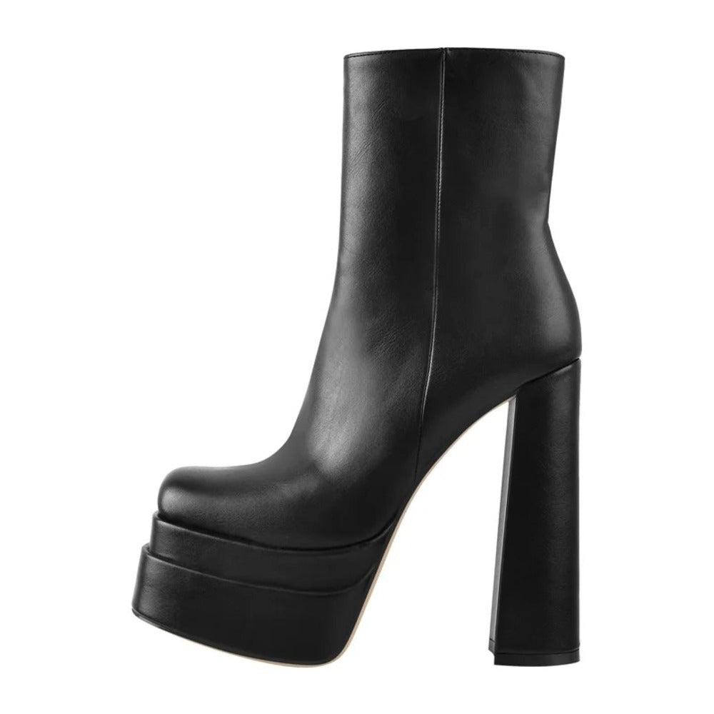 Bottines à talon haut