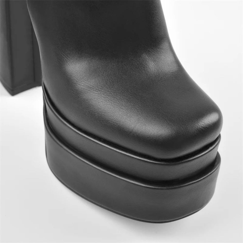 Bottines à talon haut