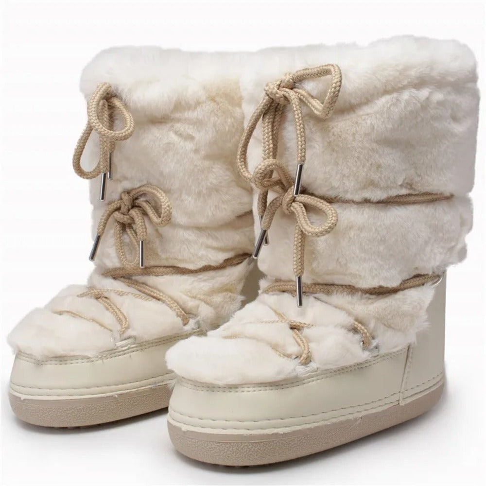 Bottines fourrées pour la neige