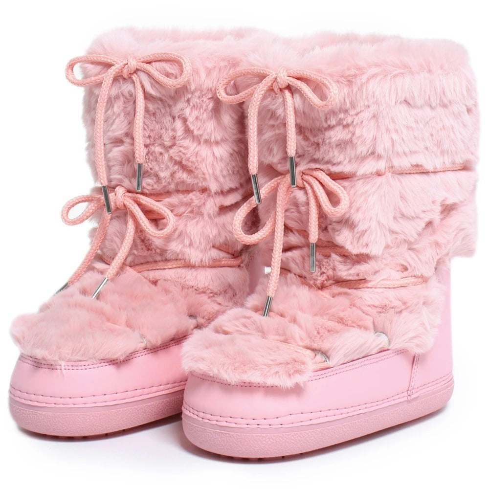 Bottines fourrées pour la neige