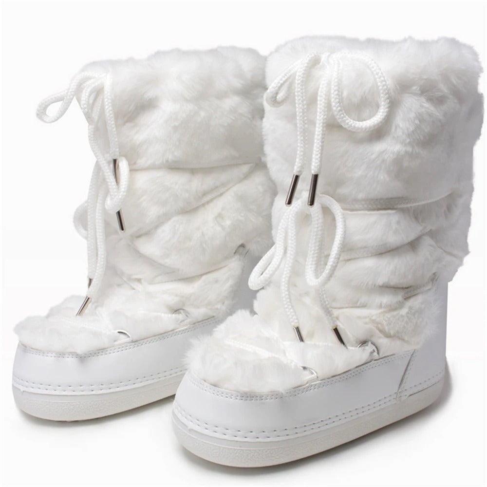 Bottines fourrées pour la neige