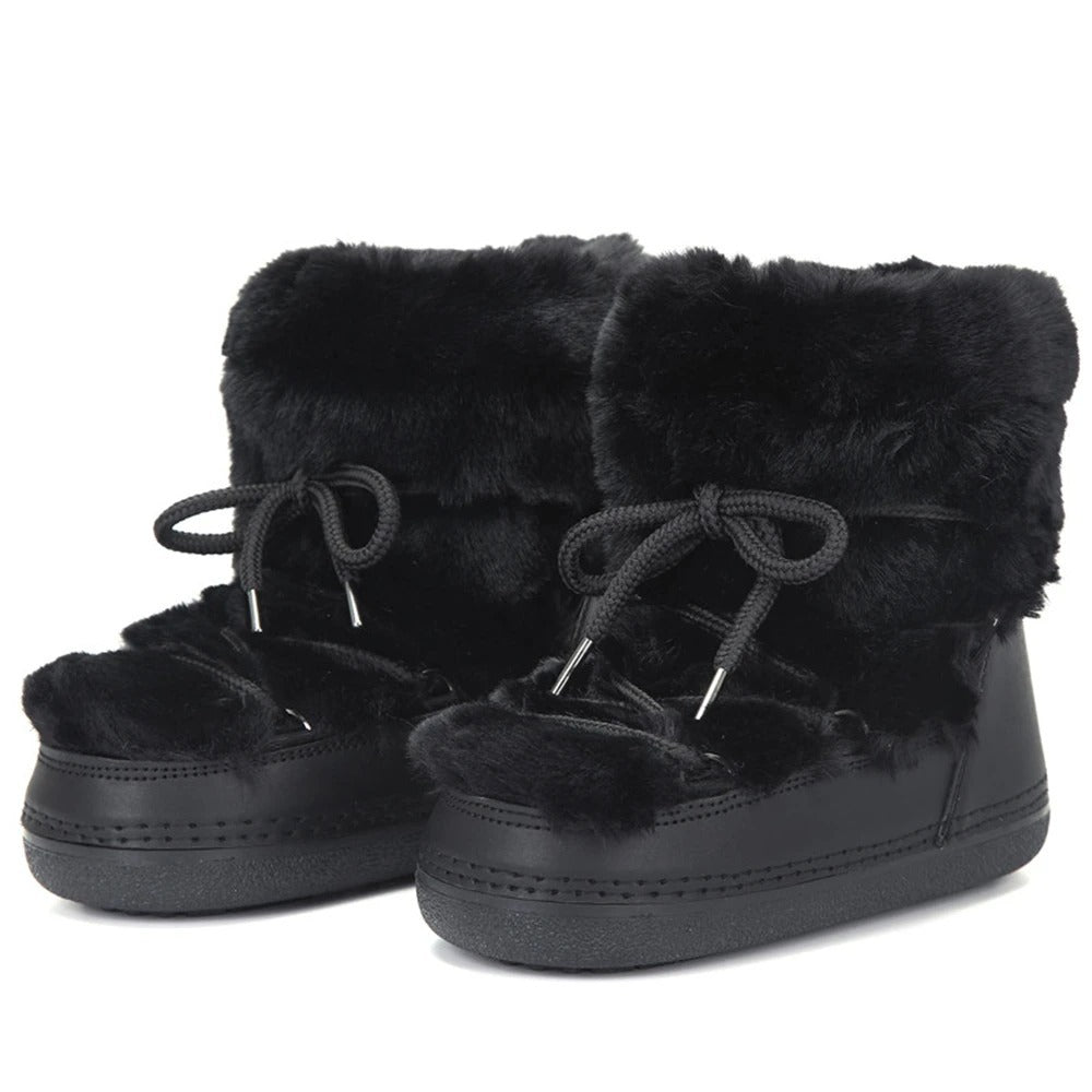 Bottines fourrées pour la neige