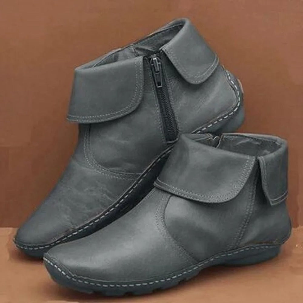 Bottines courtes semelles compensées