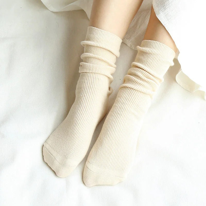 Chaussette haute pour femme