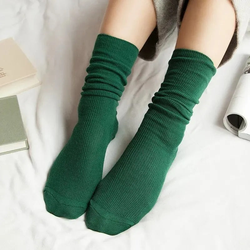 Chaussette haute pour femme