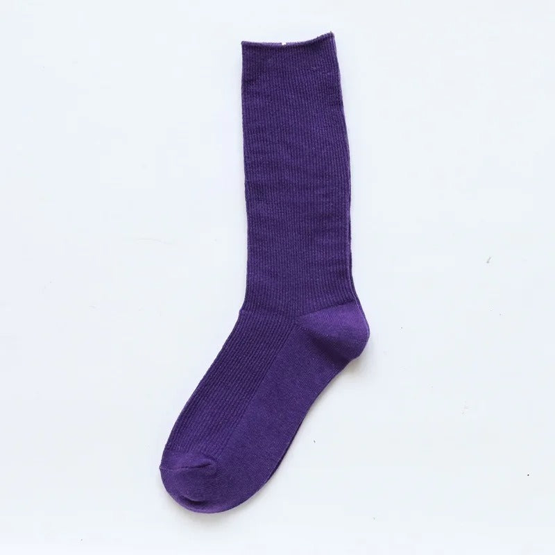 Chaussette haute pour femme