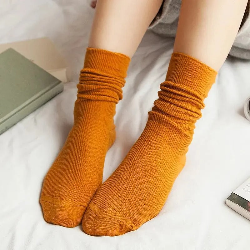 Chaussette haute pour femme