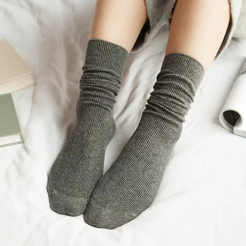 Chaussette haute pour femme