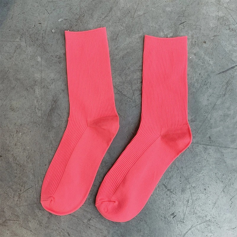Chaussette haute pour femme